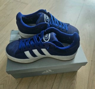 Zapatillas Adidas Campus Azul/Blanco Niño