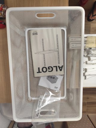 Estantería Algot Ikea