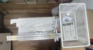 Estantería Algot Ikea