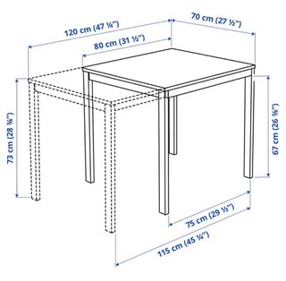 Mesa Extensible IKEA VANGSTA