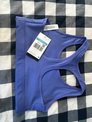 Sujetador deportivo Nike azul