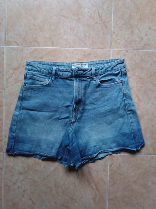 Lote 3 pantalones cortos mujer vaqueros Talla 42