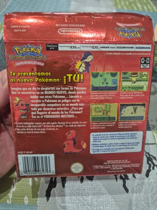 POKEMON MUNDO MISTERIOSO Equipo De Rescate Rojo