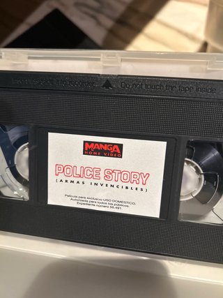 VHS Police Story Jackie Chan (Armas Invencibles)