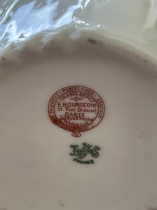 Azucarero Grand Dépôt Émile Bourgeois Limoges