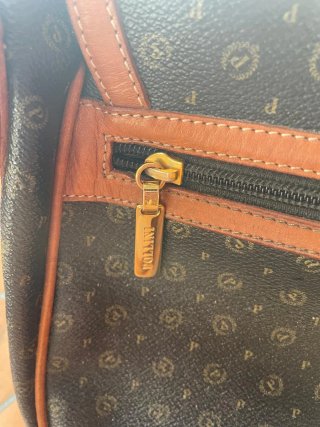 Borsa Pollini tracolla monogramma