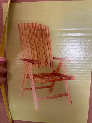 Sillas de teca (madera) SIN ESTRENAR  !! Caja orig