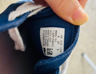 Zapatillas Lacoste Mujer Talla 37 Azul