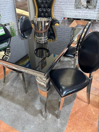 Mesa Comedor Cristal 160cm