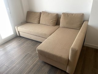 Sofá modular 3 plazas beige