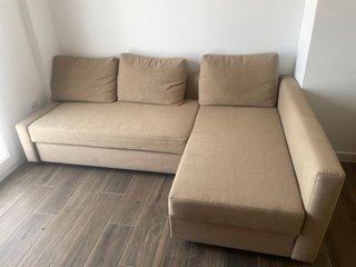 Sofá modular 3 plazas beige