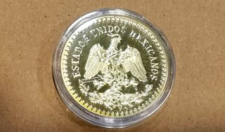 Moneda 50 Pesos Méjico, Replica.