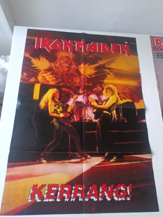 Lote Posters Iron Maiden Eddie Bruce Dickinson
