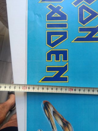 Lote Posters Iron Maiden Eddie Bruce Dickinson
