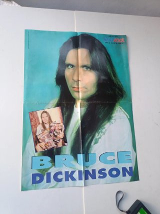 Lote Posters Iron Maiden Eddie Bruce Dickinson