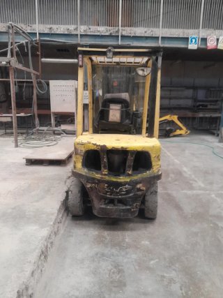 Carretilla elevadora Hyster ano 2017