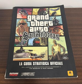 GTA San Andreas PS2 Gioco + Manuale Strategico