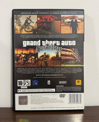 GTA San Andreas PS2 Gioco + Manuale Strategico