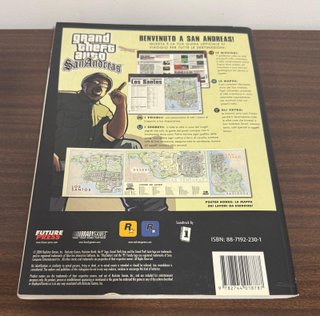 GTA San Andreas PS2 Gioco + Manuale Strategico