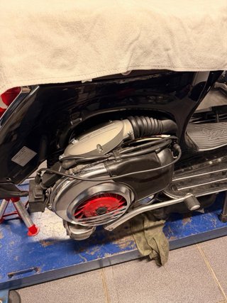 Vespa PX125 Negra Manual