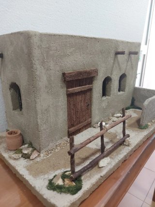 Casa artigianale per presepi