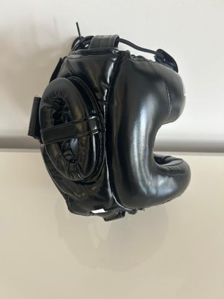 Casco Boxeo Last Stand Negro Ajustable