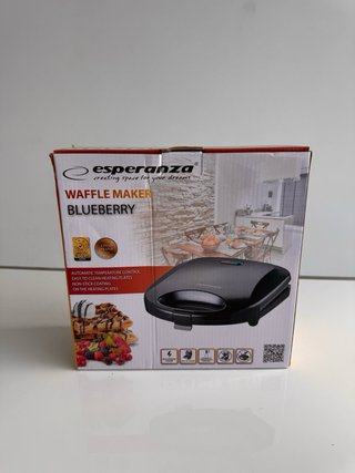 Máquina de Waffles Esperanza Blueberry