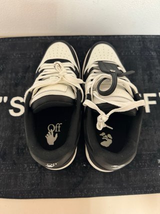Zapatillas Off White Negras y Blancas Talla 42