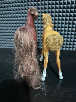Coppia cavalli Barbie vintage