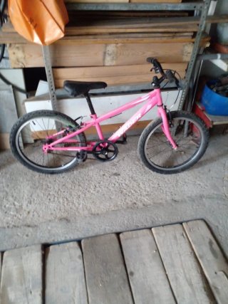 Bicicleta infantil rosa