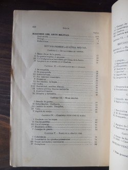 Libro Militar Siglo XIX Nociones Arte Militar