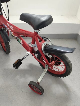 Bicicleta infantil Cars 2-3 años