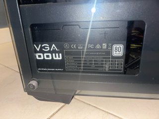 PC Gaming/Oficina SSD + RGB 600W