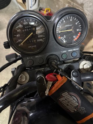 Honda CB 500 Naked Negra