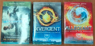 Allegiant, insurgent e Divergent