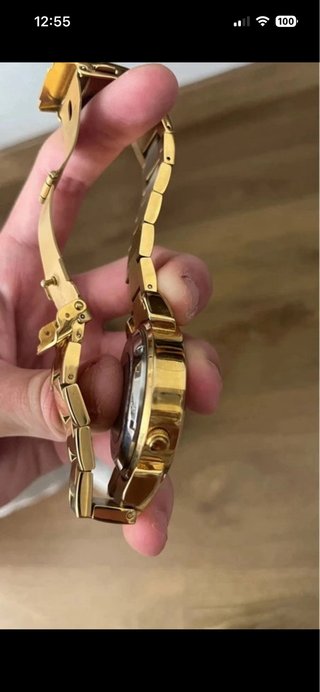 Reloj Jean Bellecour Dorado y Blanco