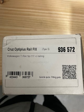 Barras de techo Cruz Optiplus Rail FIX