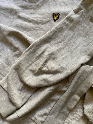 Jersey Lyle & Scott Beige con Logo Águila
