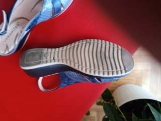 Sandalias Urbanitas Azul y Plata