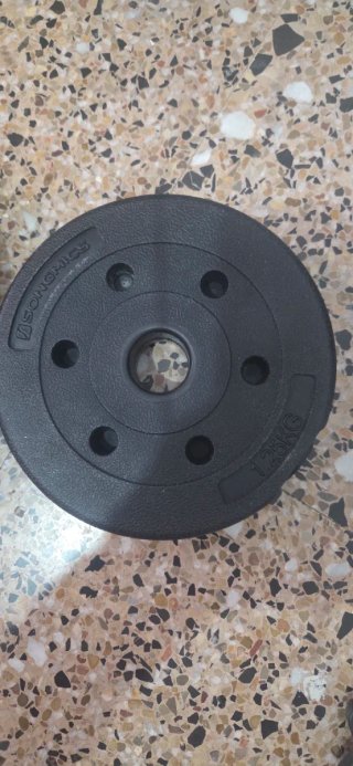 Set de pesas ajustables para casa