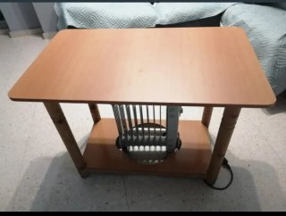 Mesa camilla madera 100x60 cm