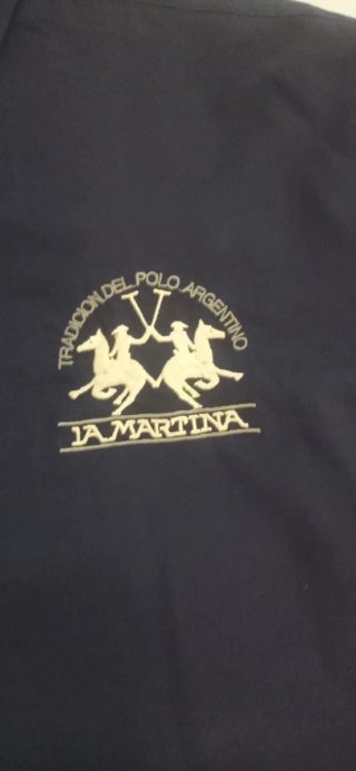 Camisa La Martina Azul Talla xL