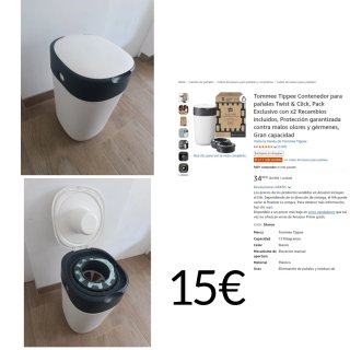 Contenedor de pañales Tommee Tippee Twist & Click