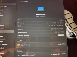 MacBook Air Retina 12” 2017 256 Argento impeccabile