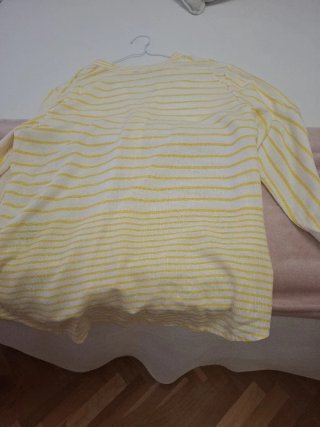 Camisa Spirit Rayas Blancas y Amarillas