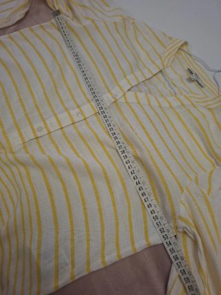 Camisa Spirit Rayas Blancas y Amarillas