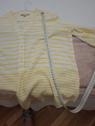 Camisa Spirit Rayas Blancas y Amarillas