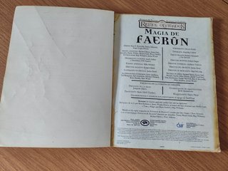 Libro Magia de Faerûn D&D Reinos Olvidados