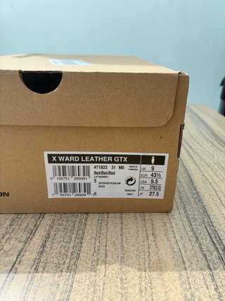 Zapatillas Salomon X WARD Gore-Tex Negras