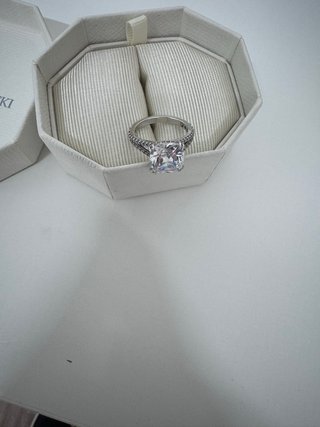 Anillo Swarovski Stilla Plateado